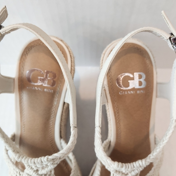 GB by Gianni Bini Macrame Wedge Sandal - Picture 5 of 7